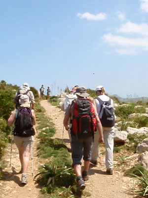 hiking  mallorca