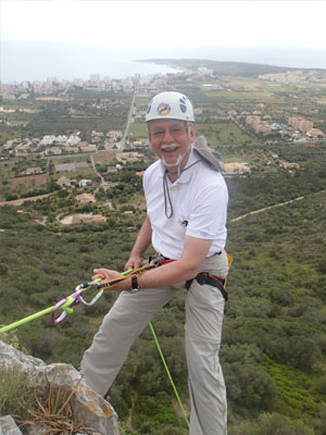 rappelling cala magraner